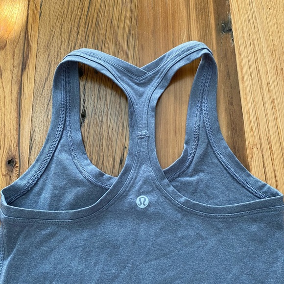 Lululemon Heathered Grey Cool Racerback Ta… - Picture 10 of 10